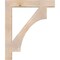 Ekena Millwork Westlake Block Smooth Bracket, Douglas Fir, 5 1/2"W x 40"D x 48"H BKT06X40X48WTL05SDF - alternate 2